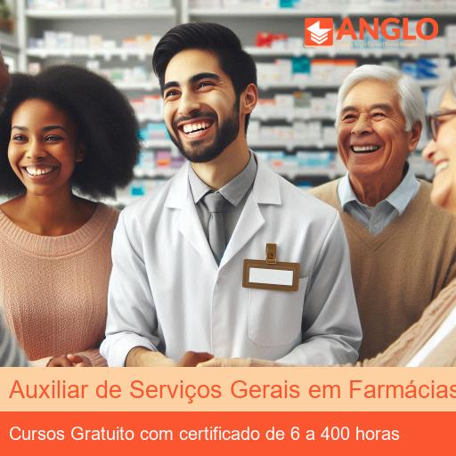 Auxiliar de Serviços Gerais em Farmácias